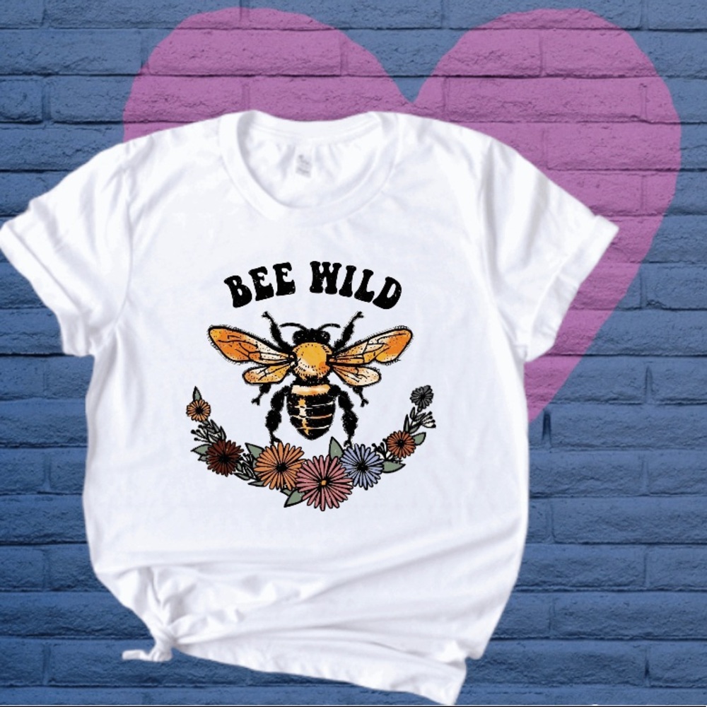 Bee Wild Womens Tshirt